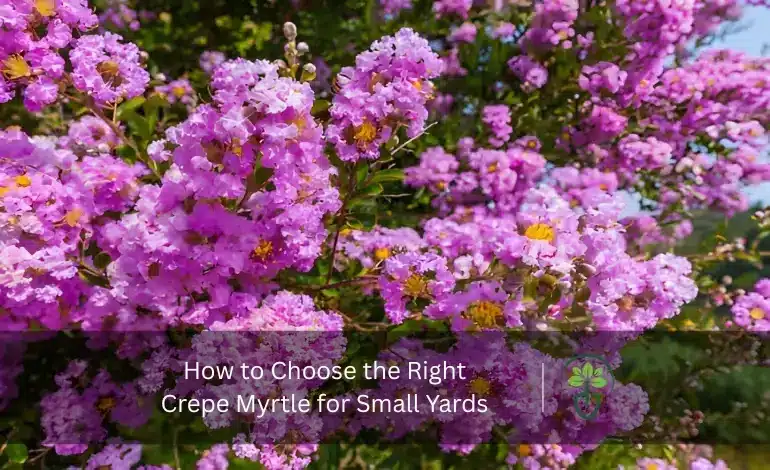 How to Choose the Right Crepe Myrtle for Small Yards