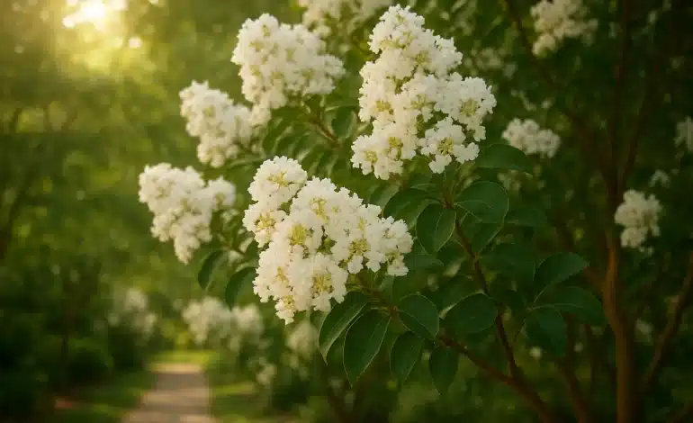 White Crape Myrtle Varieties