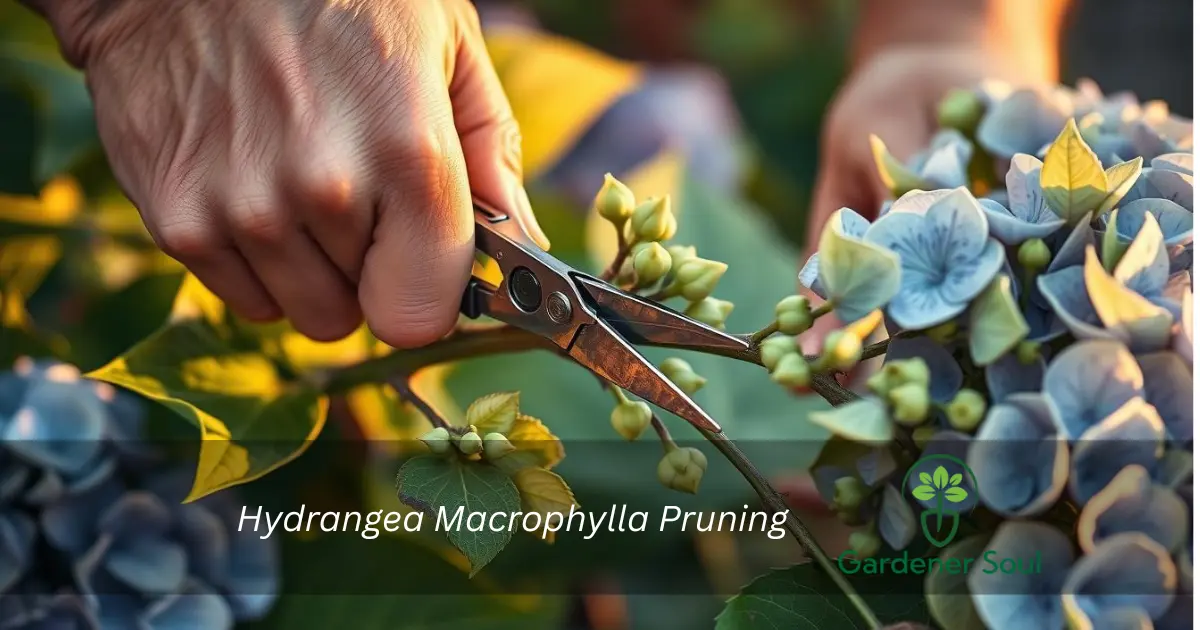 Hydrangea Macrophylla Pruning