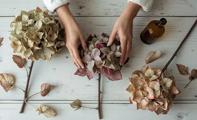 How to Dry Hydrangeas