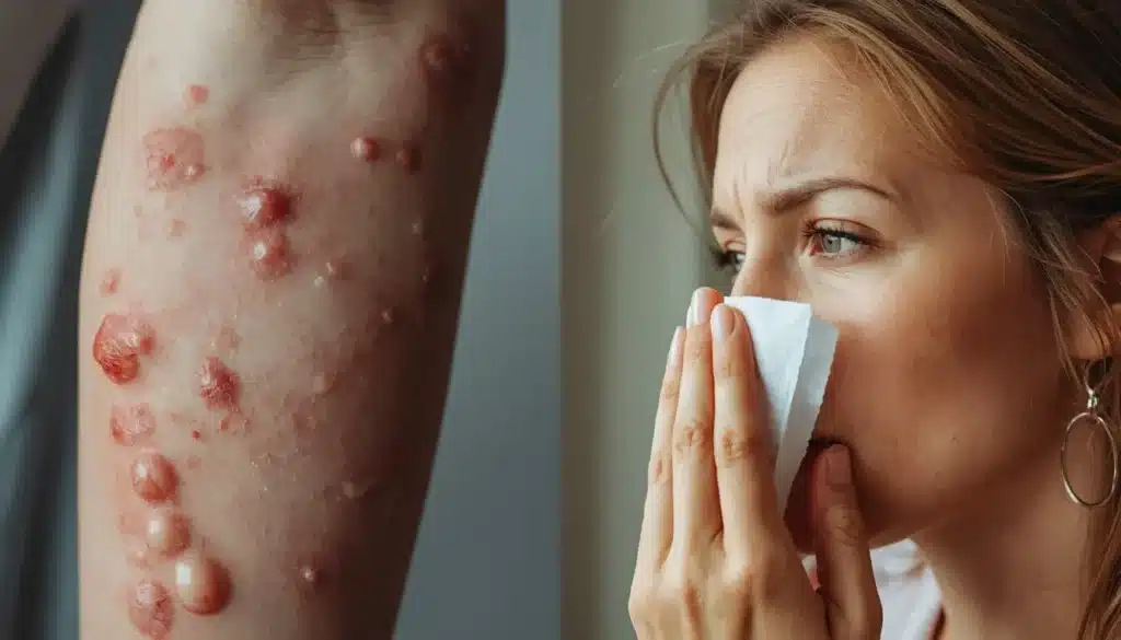 Skin Reactions from Physical Contact